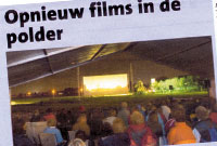 persberichten van film in de polder